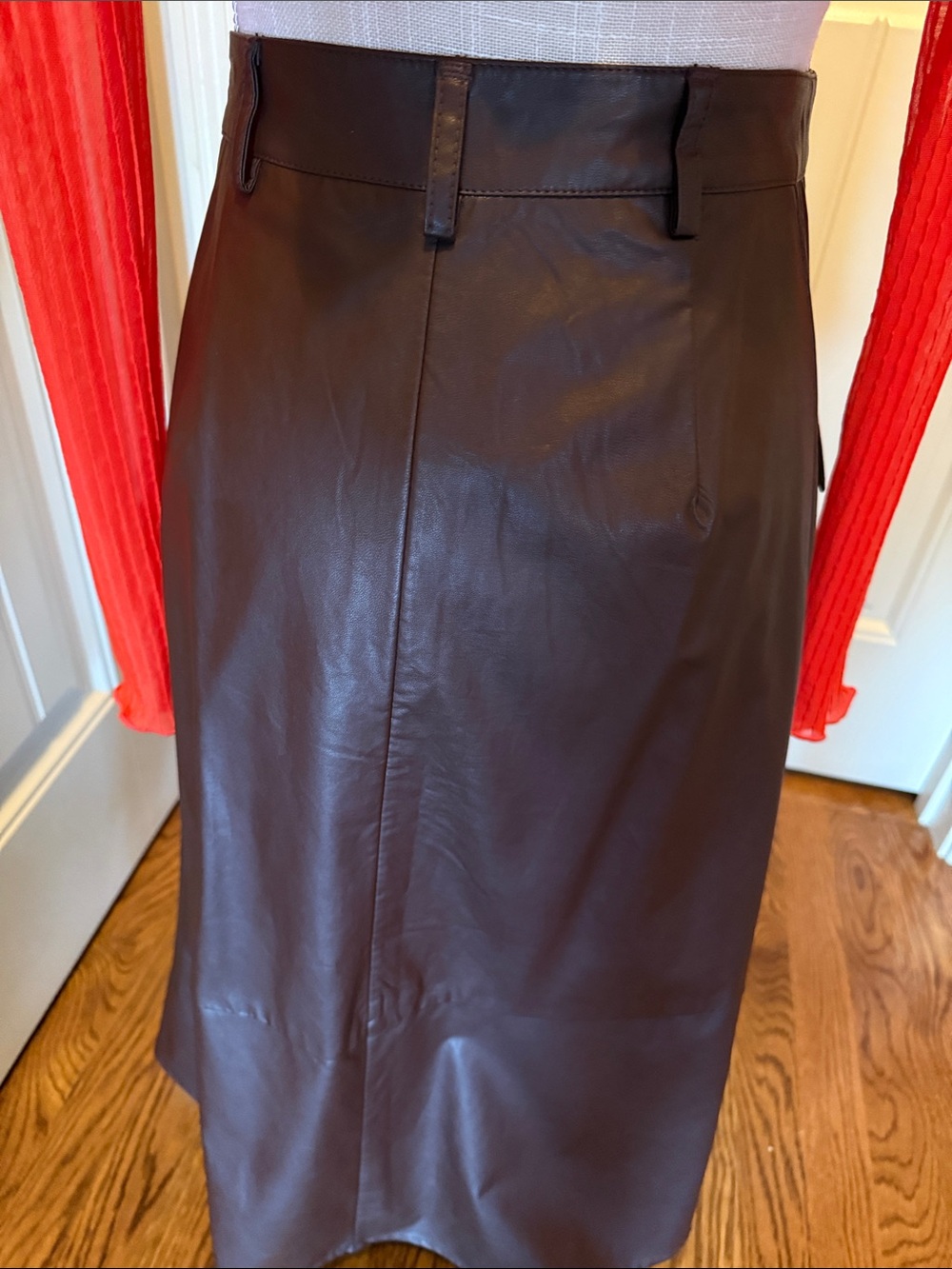 Banana Republic Brown Button-Front Maxi Skirt - Picture 2 of 3